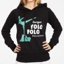 Kapuzen Sweater - FOLO - darkDetailbild0