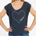 Girlie Top - Heart - DanceDetailbild0