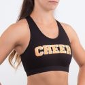 Sport Top - Cheer Orange Glitter CheerDetailbild0