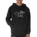 Cheerleader Hoodie Kids - Cheerleading SchleifeDetailbild0