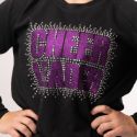 Ladies Raglan Sweat Cheerleader BlingBling PurpleDetailbild1