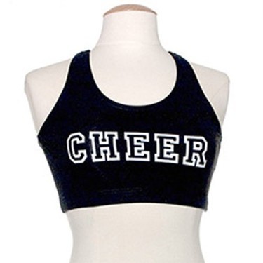 Bodywrappers Sport Top - CHEER WHITE
