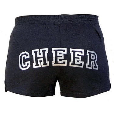 Kids Soffe Short - CHEER Silver