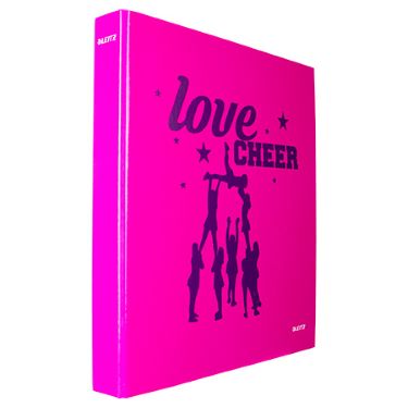 Ringbuch A4 - Love cheer Purple - CHEERCITY.shop