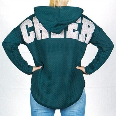 Ladies Oversized Hoodie - CHEER - Heavy
