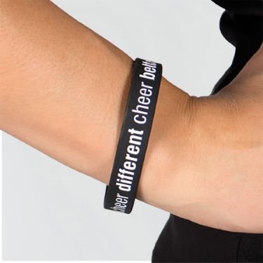 CCA* Silikonarmband - cheer different cheer betterDetailbild - 0