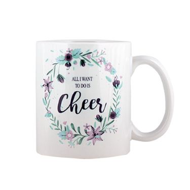 Cheerleader Tasse - ALL ABOUT CHEER