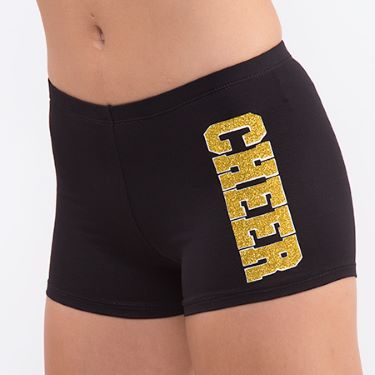 ProWear Short - CHEER Glitter Gold - CHEERCITY.shop