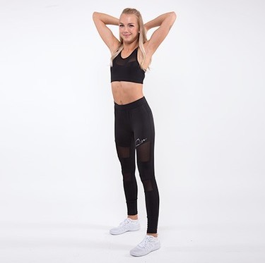 Ladies Tech Mesh Leggings - Cheer SilverDetailbild - 3