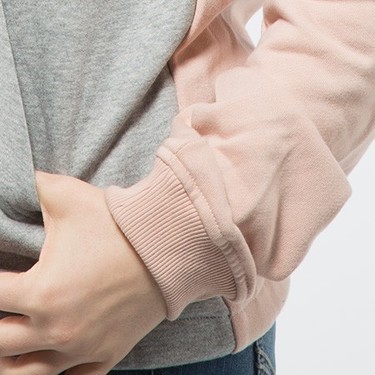 Ladies Color Block Sweat Pull Over Hoody - CHEERDetailbild - 2