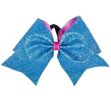 Hairbow - Glitter - Azure Pink