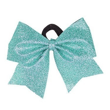 Hairbow - Glitter - Teal
