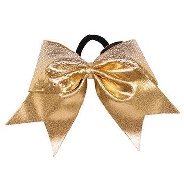 Hairbow - Metallic - Rhinestone - GoldDetailbild - 0