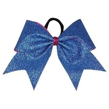 Hairbow Glitter - Blue Pink