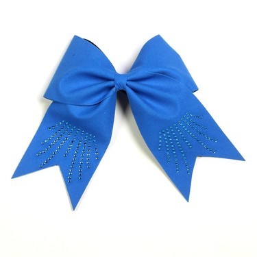  Hairbow - Waterfall Rhinestone - Velvet Royalblue