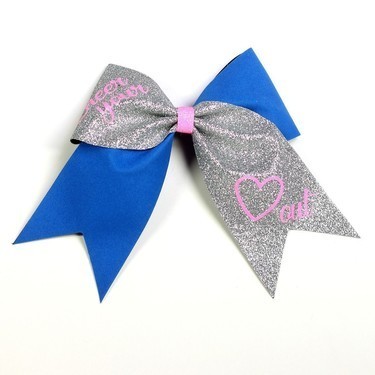 Hairbow - Cheer your Heart out - Silver Royalblau