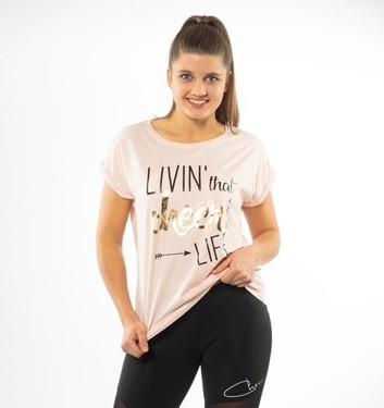 Ladies Extended Shoulder Tee