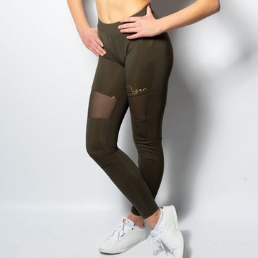 Ladies Tech Mesh Leggings - Cheer GoldDetailbild - 0