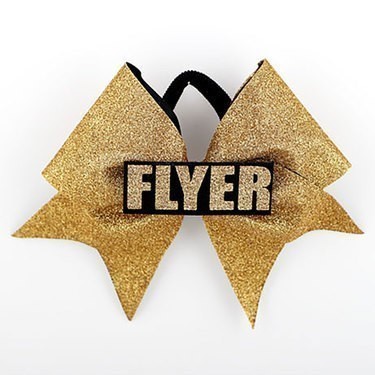 Hairbow - Glitter Flyer - Champagne