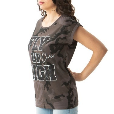 Camo Shoulder Tee - FlyUpHighDetailbild - 1