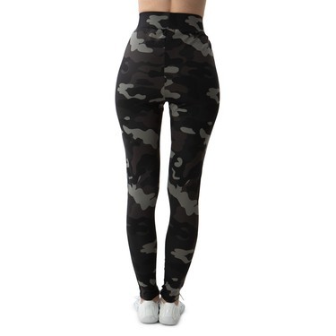 High Waist Camo Tech Leggings - SilverDetailbild - 0