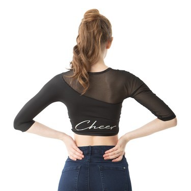Mesh Sleeve Top - CheerDetailbild - 1