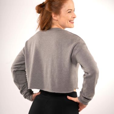 Women´s Cropped Crew FleeceDetailbild - 2