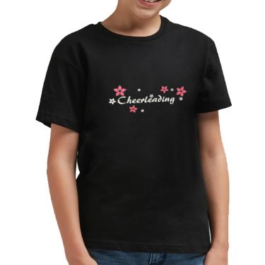 Cheerleader Kids Tee - Cheerleading FlowerDetailbild - 0