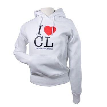 Kapuzen Hoodie - I love Cheerleading