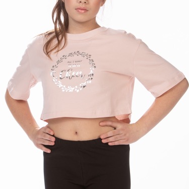 Kids Cropped Shirt - All I want