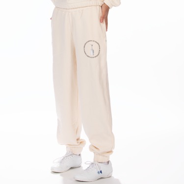 Ladies Organic Sweat Pants - Happiness