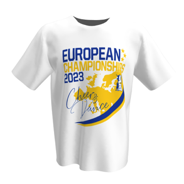Eventshirt ECA Europameisterschaft 2023 - CHEERCITY.shop