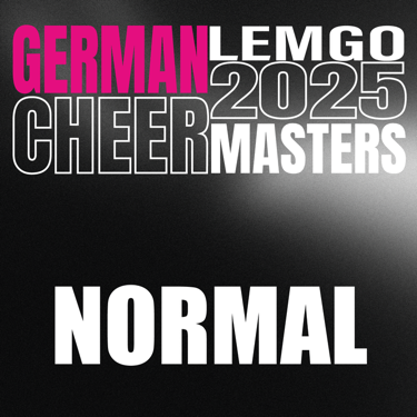 Ticket GermanCheerMasters 2025 - Normal