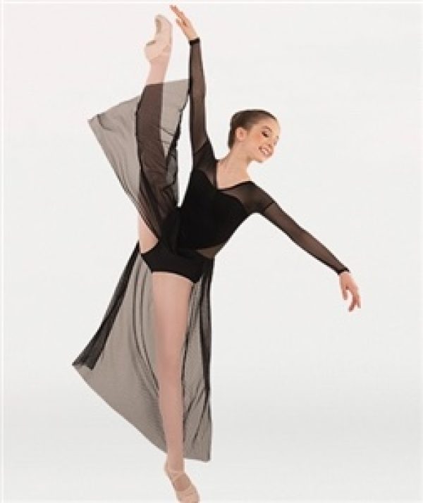 ADULT LONG SLEEVE DANCE DRESS - P1237