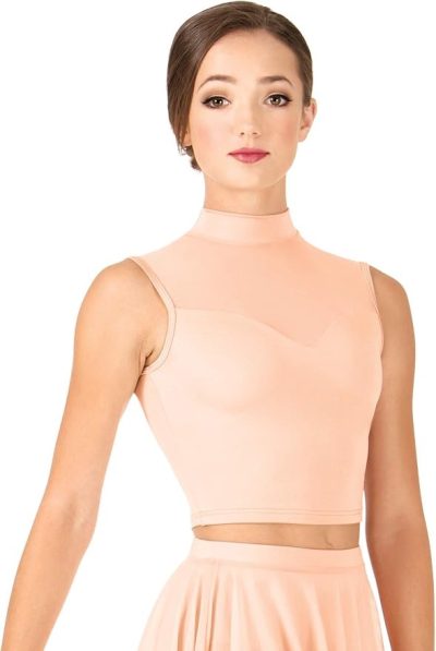 Sweetheart Tank Dance Crop Top - NL9010
