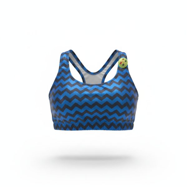 Adult T-Neck Crop Top - M