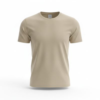 Beiges T-Shirt - M