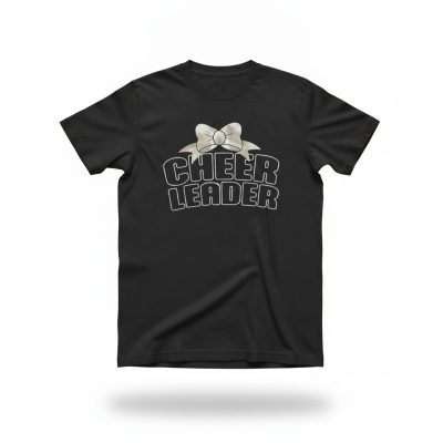 CheerLeader Schleife T-Shirt Black - 146/152