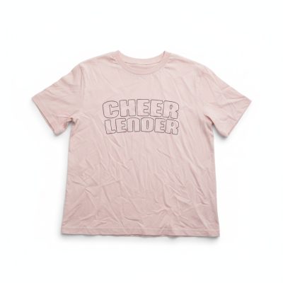 Extended Shoulder Tee Soft Pink - M