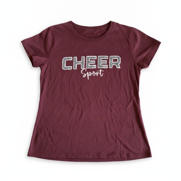 Ladies Shirt CheerSport Cardinal - S