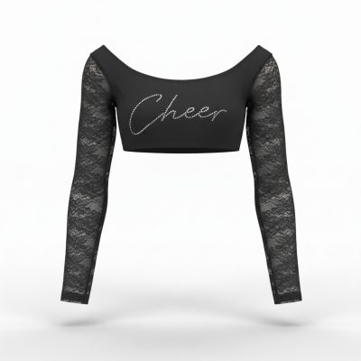 Long Sleeve Scoop Neck Bra