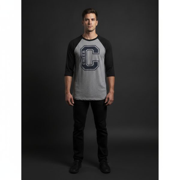 Sleeve Baseball Tee Black - YM