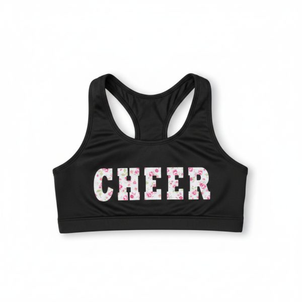 Sport Top Cheer Black - YXS