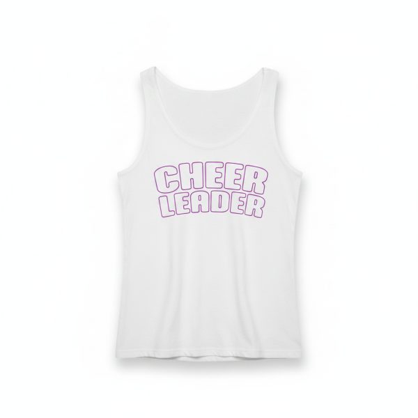 Tank Top CheerLeader White - XS