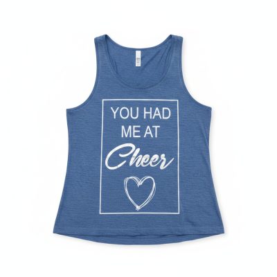 Tank Top You had me at - Navy Blue M