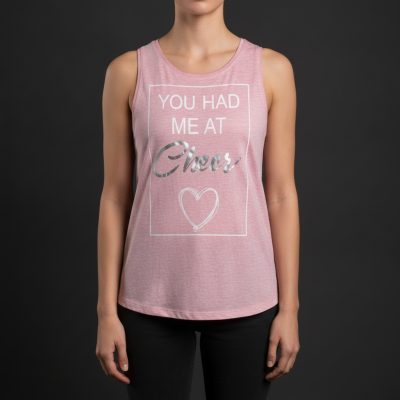 Tank Top You had me at - Soft Pink - L